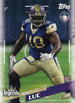2019 Topps AAF #16 Jeff Luc Front