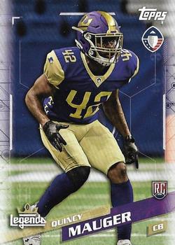 2019 Topps AAF #22 Quincy Mauger Front