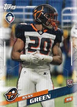 2019 Topps AAF #66 Ryan Green Front