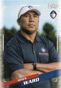 2019 Topps AAF #84 Hines Ward Front