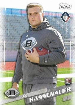 2019 Topps AAF #120 J.C. Hassenauer Front
