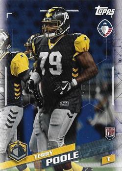 2019 Topps AAF #142 Terry Poole Front
