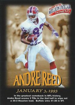 1997 Fleer - Million Dollar Moments Voided #16 Andre Reed Front