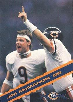 1995 Montgomery Ward Chicago Bears Super Bowl XX 10-Year Anniversary #7 Jim McMahon Front