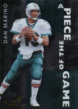 1998 Pinnacle A Piece of the Game Promos #2 Dan Marino Front