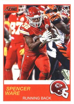 2019 Score #6 Spencer Ware Front