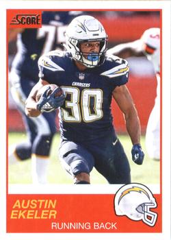 2019 Score #27 Austin Ekeler Front