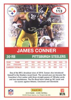 2019 Score #113 James Conner Back