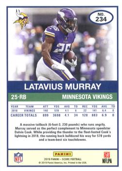 2019 Score #234 Latavius Murray Back
