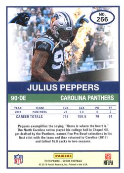 2019 Score #256 Julius Peppers Back