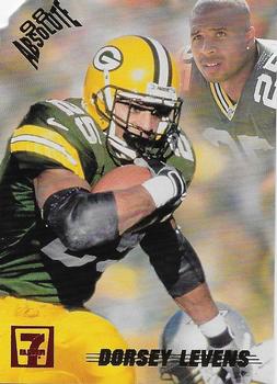 1998 Playoff Absolute 7-Eleven #9 Dorsey Levens Front