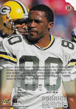 1998 Playoff Absolute 7-Eleven #10 Derrick Mayes Back