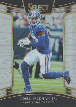 2018 Panini Select - Silver Prizm #16 Odell Beckham Jr. Front