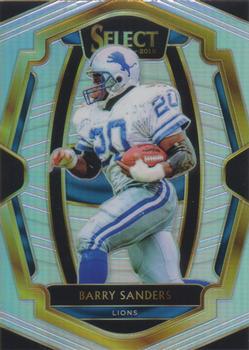 2018 Panini Select - Silver Prizm #189 Barry Sanders Front