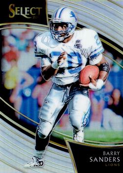 2018 Panini Select - Silver Prizm #238 Barry Sanders Front