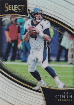 2018 Panini Select - Silver Prizm #291 Case Keenum Front