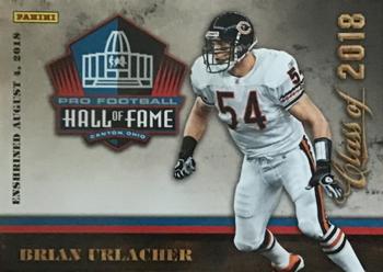 2018 Panini Pro Football Hall of Fame #2 Brian Urlacher Front