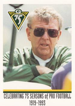 1993 Green Bay Packers Police - WIXK Radio,New Richmond Police Department #1 Ron Wolf Front