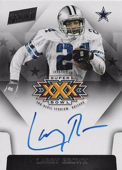 2018 Panini Contenders Optic - Super Bowl Signatures #SBXXX-LB Larry Brown Front