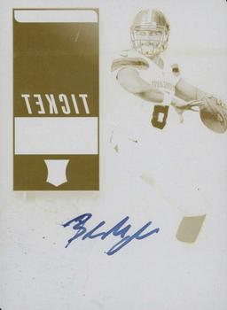 2018 Panini Contenders Optic - Printing Plate Yellow #101 Baker Mayfield Front