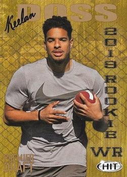 2019 SAGE HIT - Gold #78 Keelan Doss Front