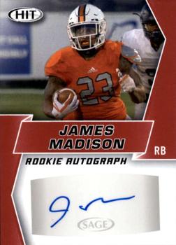 2019 SAGE HIT - Autographs Red #A95 James Madison Front