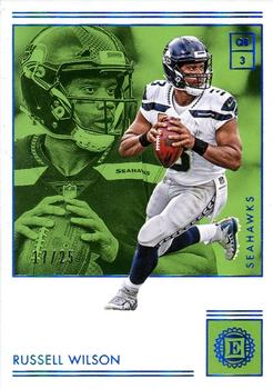 2018 Panini Encased - Sapphire #97 Russell Wilson Front