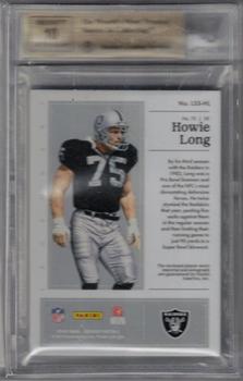 2018 Panini Encased - Legendary Swatch Signatures #LSS-HL Howie Long Back