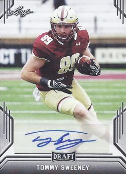 2019 Leaf Draft - Autographs #BA-TS1 Tommy Sweeney Front
