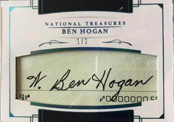2018 Panini National Treasures - National Treasures Cuts #NTC-BH Ben Hogan Front