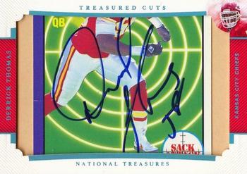 2018 Panini National Treasures - Treasured Cuts #TC-DT Derrick Thomas Front