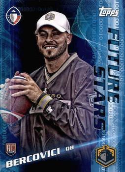 2019 Topps AAF - Future Stars #FS-22 Mike Bercovici Front