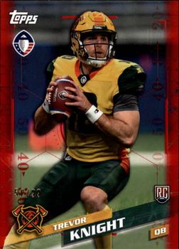 2019 Topps AAF - Red #1 Trevor Knight Front