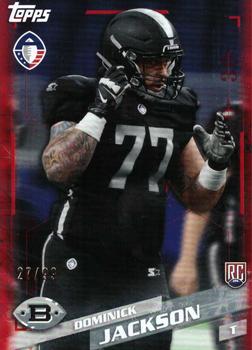 2019 Topps AAF - Red #5 Dominick Jackson Front