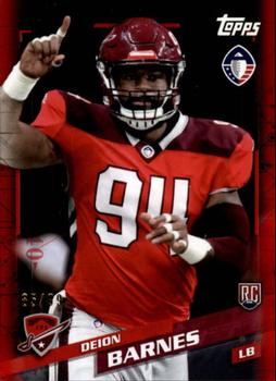 2019 Topps AAF - Red #23 Deion Barnes Front
