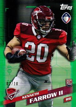 2019 Topps AAF - Green #152 Kenneth Farrow Front