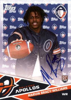 2019 Topps AAF - Autograph #AU-MBR Marvin Bracy-Williams Front