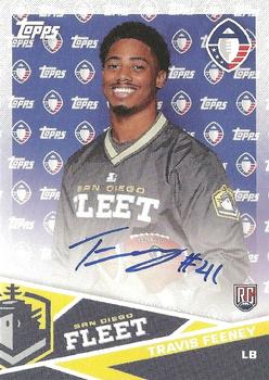 2019 Topps AAF - Autograph #AU-TRF Travis Feeney Front