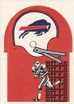 1976 Sunbeam NFL Stand-ups - No Sunbeam Logo #NNO Buffalo Bills Front