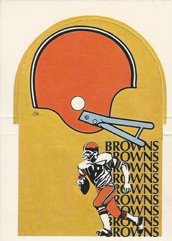 1976 Sunbeam NFL Stand-ups - No Sunbeam Logo #NNO Cleveland Browns Front