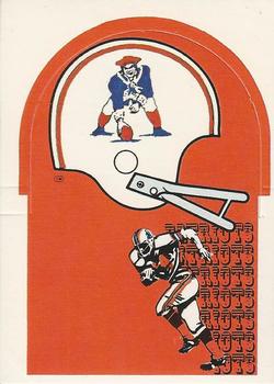 1976 Sunbeam NFL Stand-ups - No Sunbeam Logo #NNO New England Patriots Front