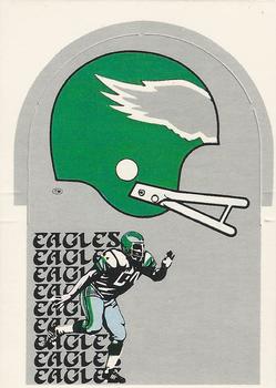 1976 Sunbeam NFL Stand-ups - No Sunbeam Logo #NNO Philadelphia Eagles Front