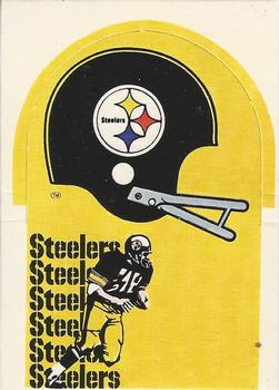 1976 Sunbeam NFL Stand-ups - No Sunbeam Logo #NNO Pittsburgh Steelers Front