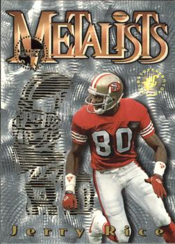 1995 Stadium Club - Metalists Members Only #M1 Jerry Rice Front