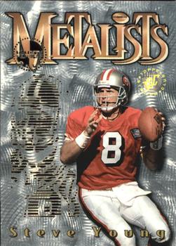 1995 Stadium Club - Metalists Members Only #M8 Steve Young Front