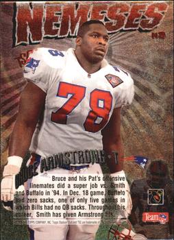 1995 Stadium Club - Nemeses Members Only #N9 Bruce Smith / Bruce Armstrong Back