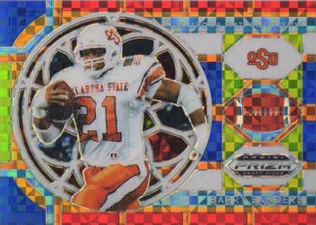 2019 Panini Prizm Draft Picks - Prizms Red White and Blue #33 Barry Sanders Front