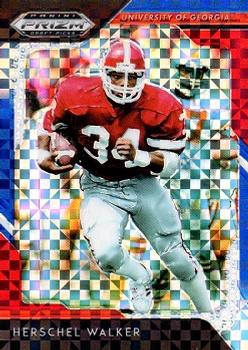2019 Panini Prizm Draft Picks - Prizms Red White and Blue #41 Herschel Walker Front