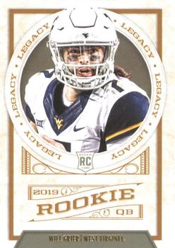 2019 Panini Legacy #198 Will Grier Front