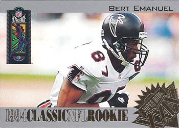 1995 Classic NFL Experience - Rookies Spanish #R2 Bert Emanuel Front